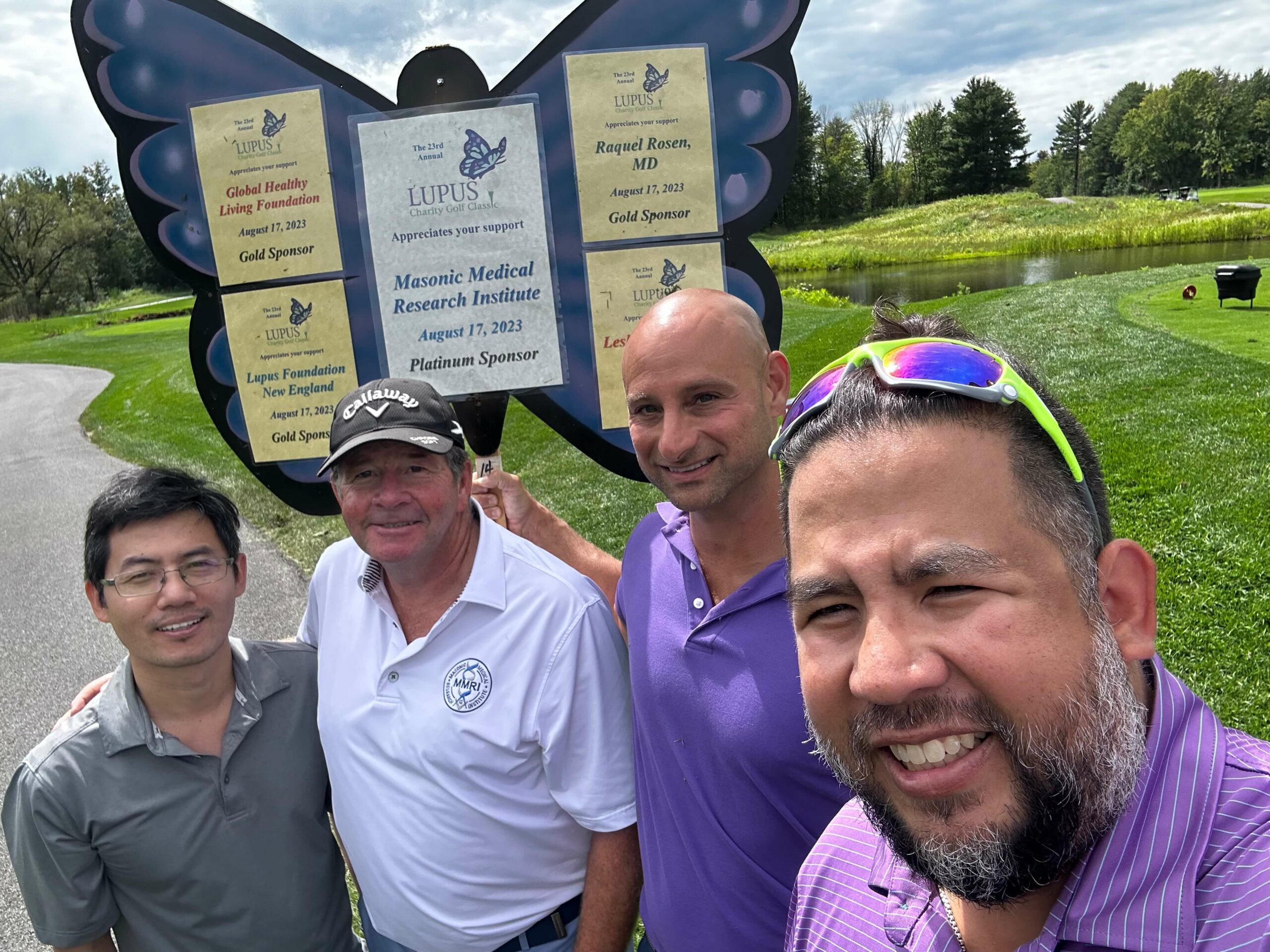 MMRI golfers at LADA golf tournament