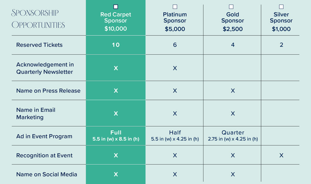 Sponsorship one pager image